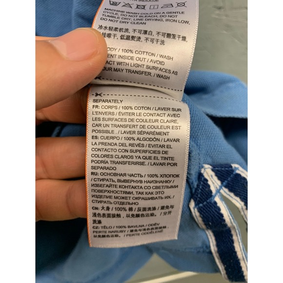 Superdry Men's 2XL Blue Polo Shirt Premium Embroidered Logo 100% Cotton - Picture 4 of 7